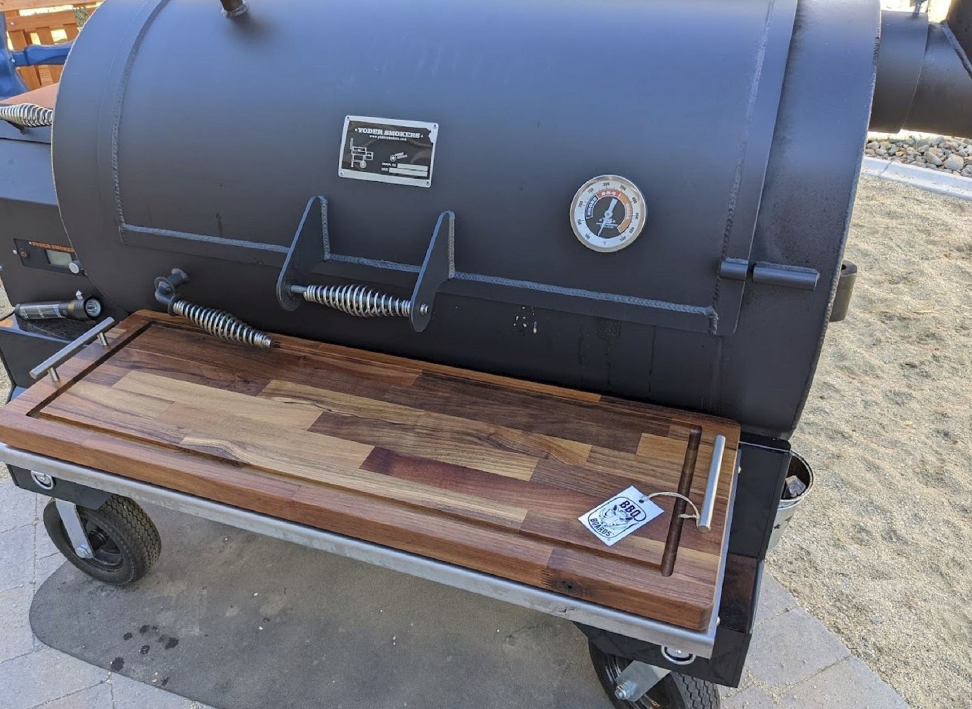 BBQ Boards®, Yoder YS1500 Pair, Front & Pellet Bin Boards (Sold As A Pair)