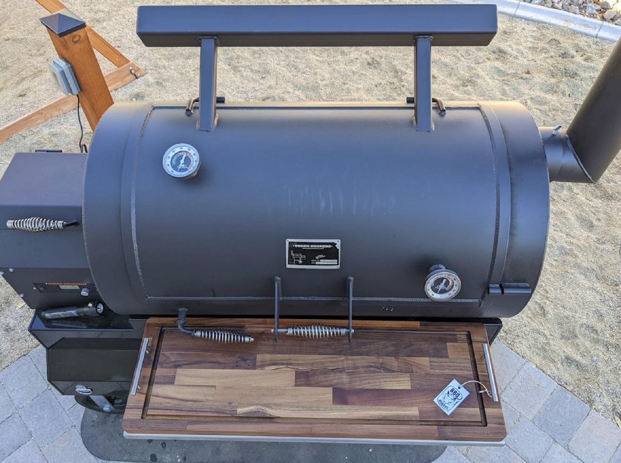BBQ Boards®, Yoder YS1500 Pair, Front & Pellet Bin Boards (Sold As A Pair)
