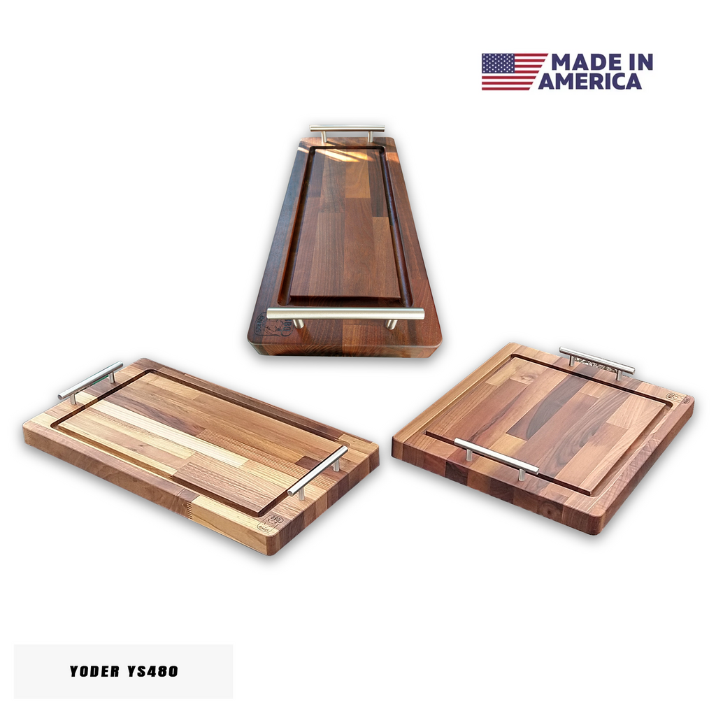 BBQ Boards®, Yoder YS480 Trio Front, Side & Pellet Bin Boards (Sold As Set of Three)