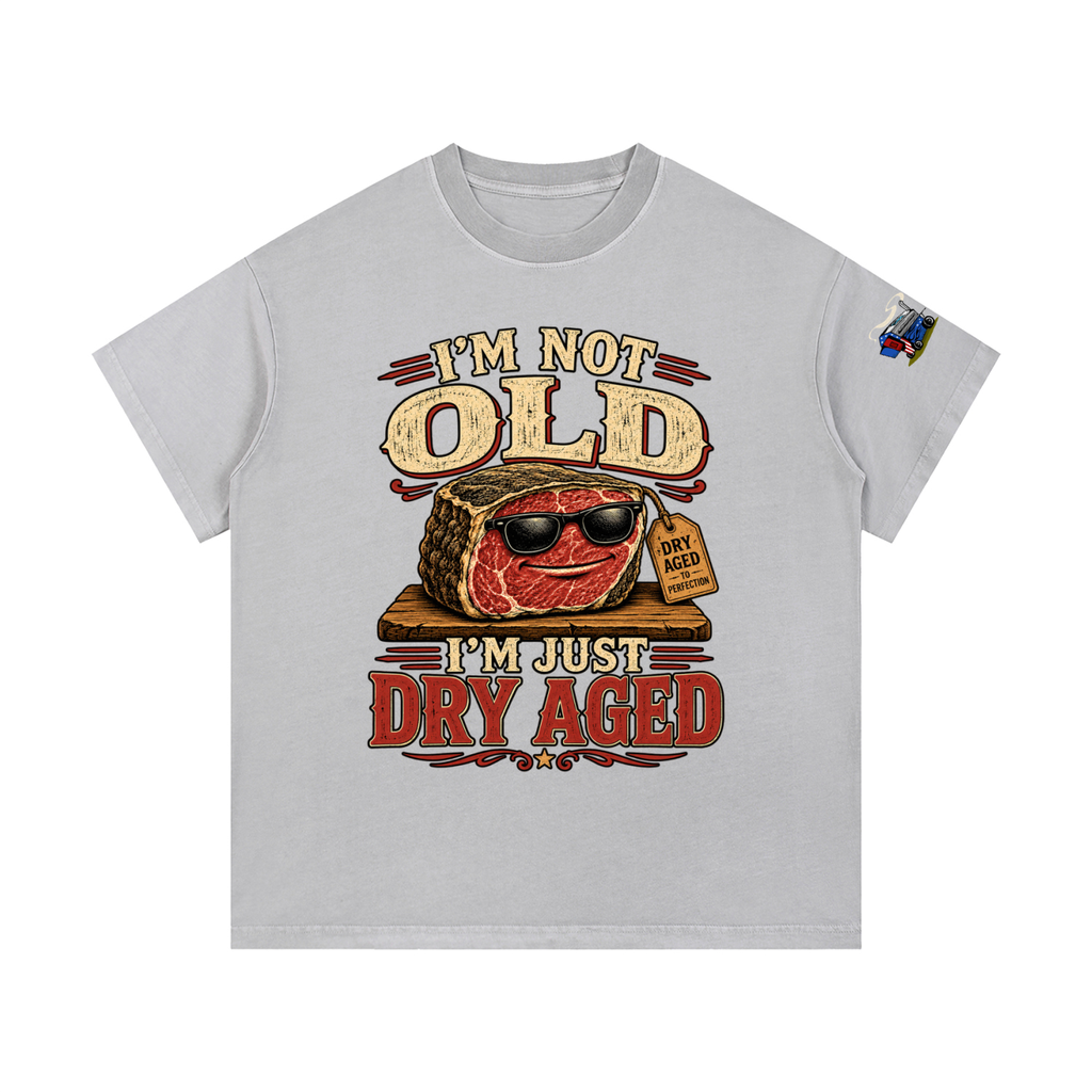 Aged - Vintage Wash Cotton T-Shirt