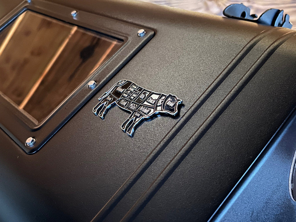 Cow Grill Emblem,  for all Green Mountain Grills.