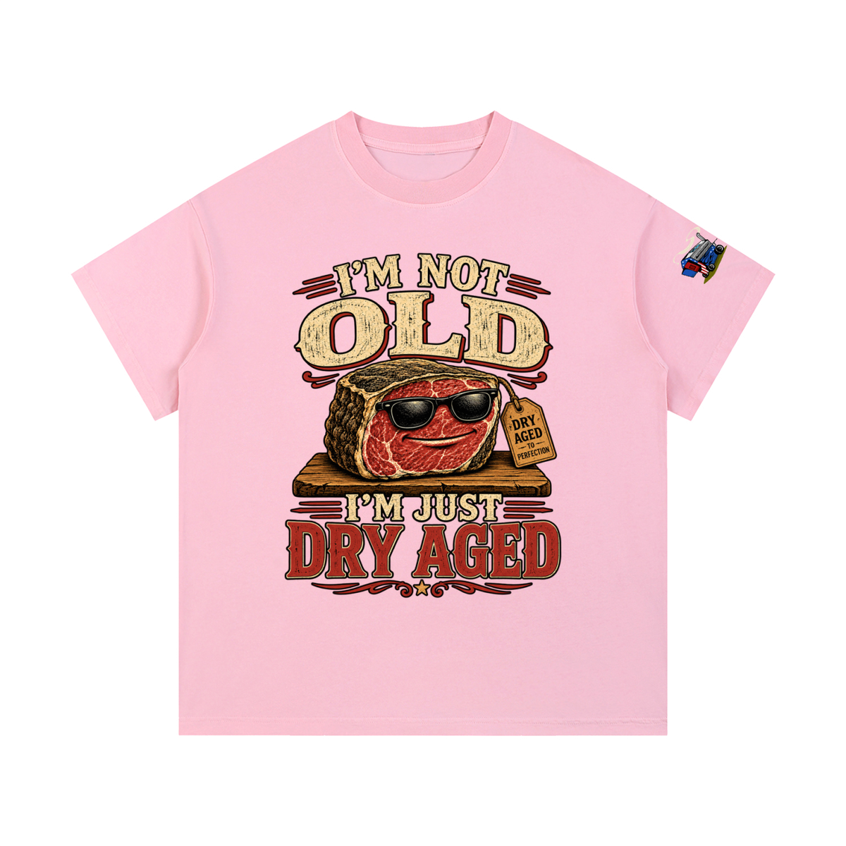 Aged - Vintage Wash Cotton T-Shirt