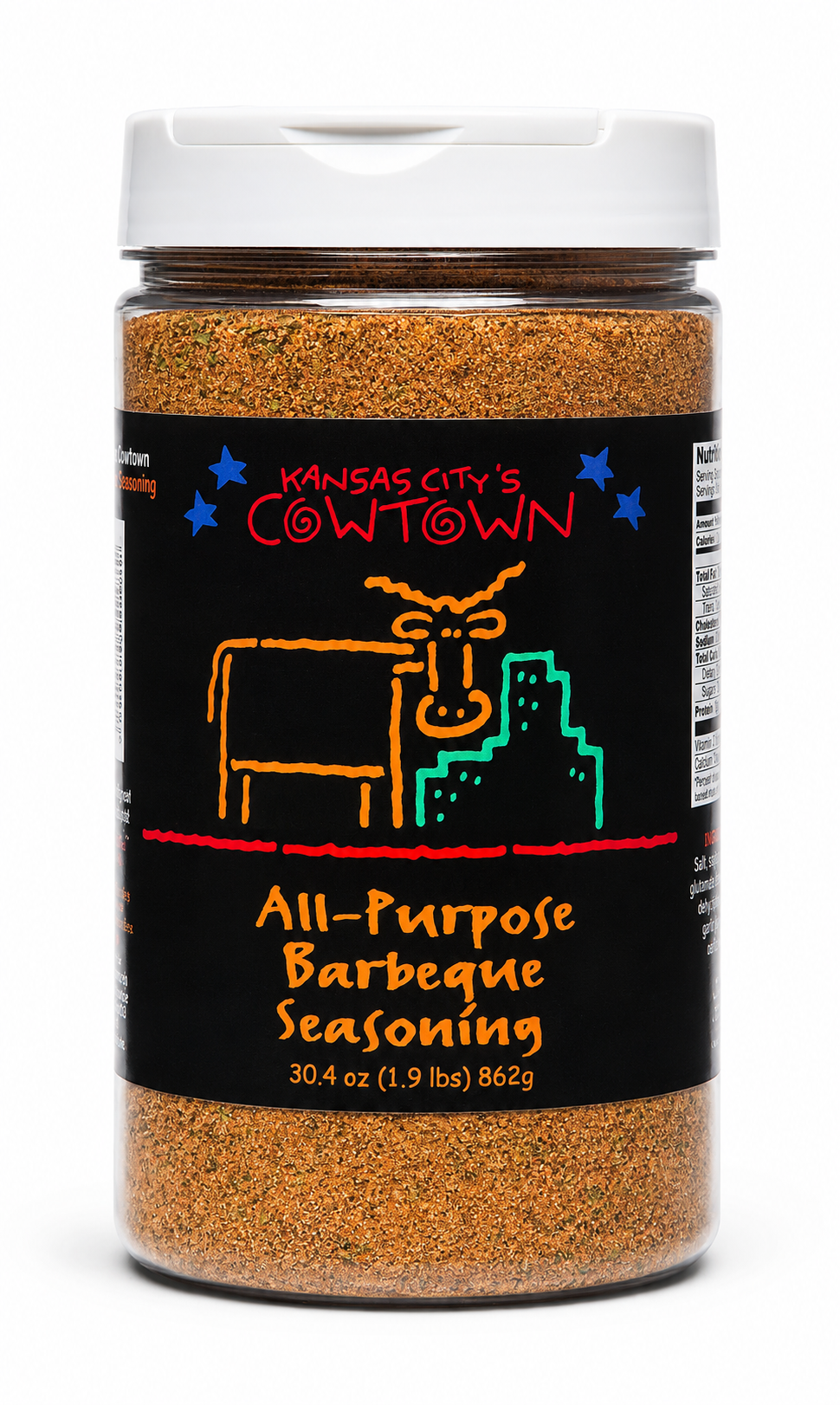 Cowtown All-Purpose Barbeque Seasoning - 30.4oz units