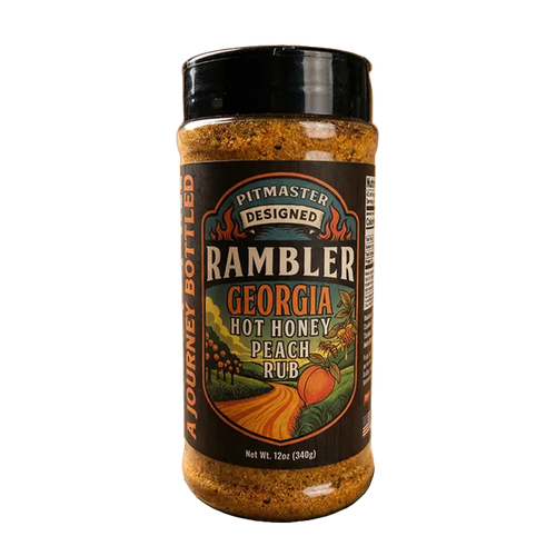 Georgia Hot Honey Peach Rub - Rambler BBQ