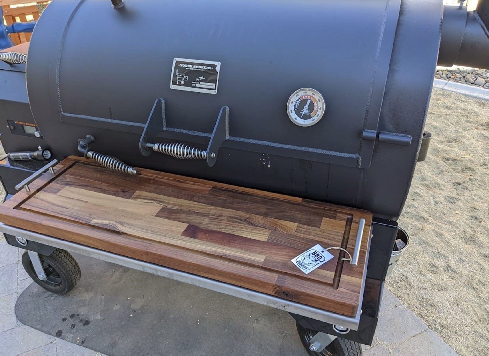 BBQ Boards®, Yoder YS1500 Front Board