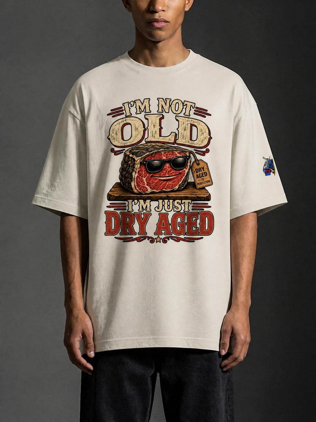 Aged - Vintage Wash Cotton T-Shirt