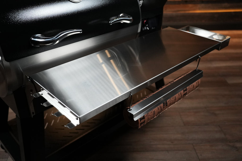 Tactical Stainless Folding Front Shelf | RecTeq RT-800 Deck Boss