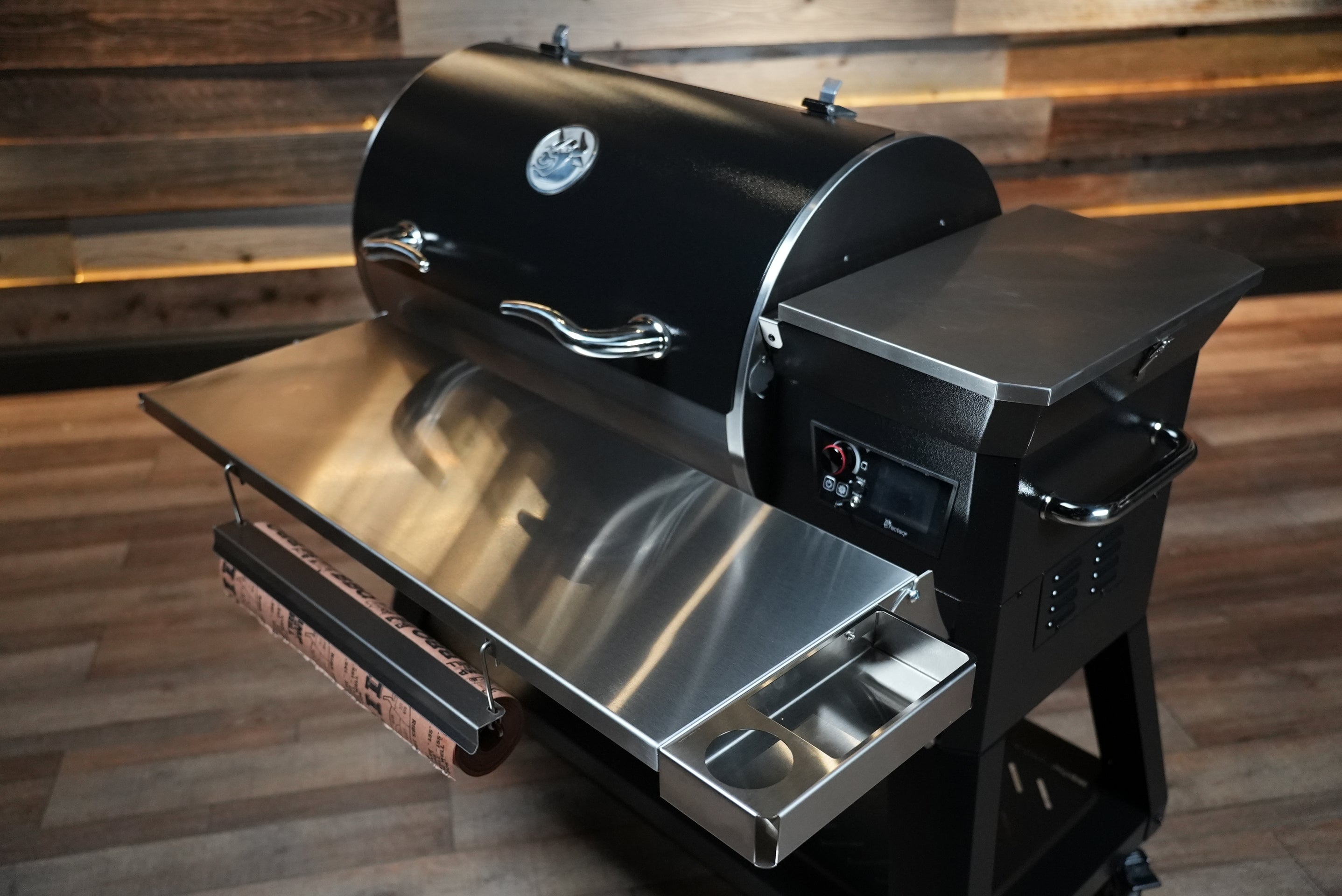Tactical Stainless Folding Front Shelf | RecTeq RT-800 Deck Boss