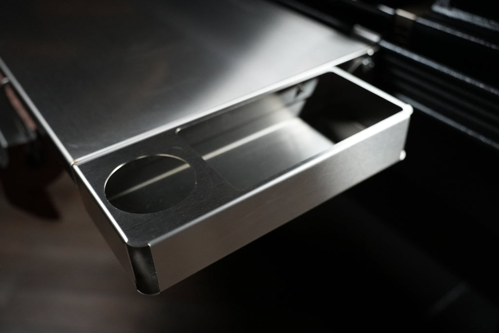 Tactical Stainless Folding Front Shelf | RecTeq RT-700 / RT-680