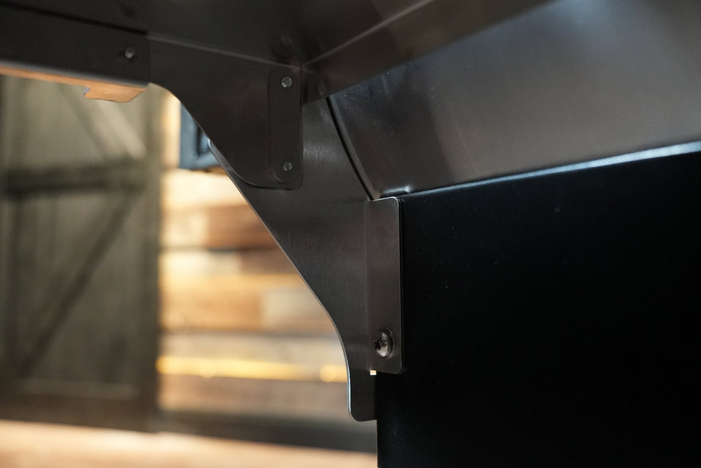 Tactical Stainless Folding Front Shelf | RecTeq RT-700 / RT-680
