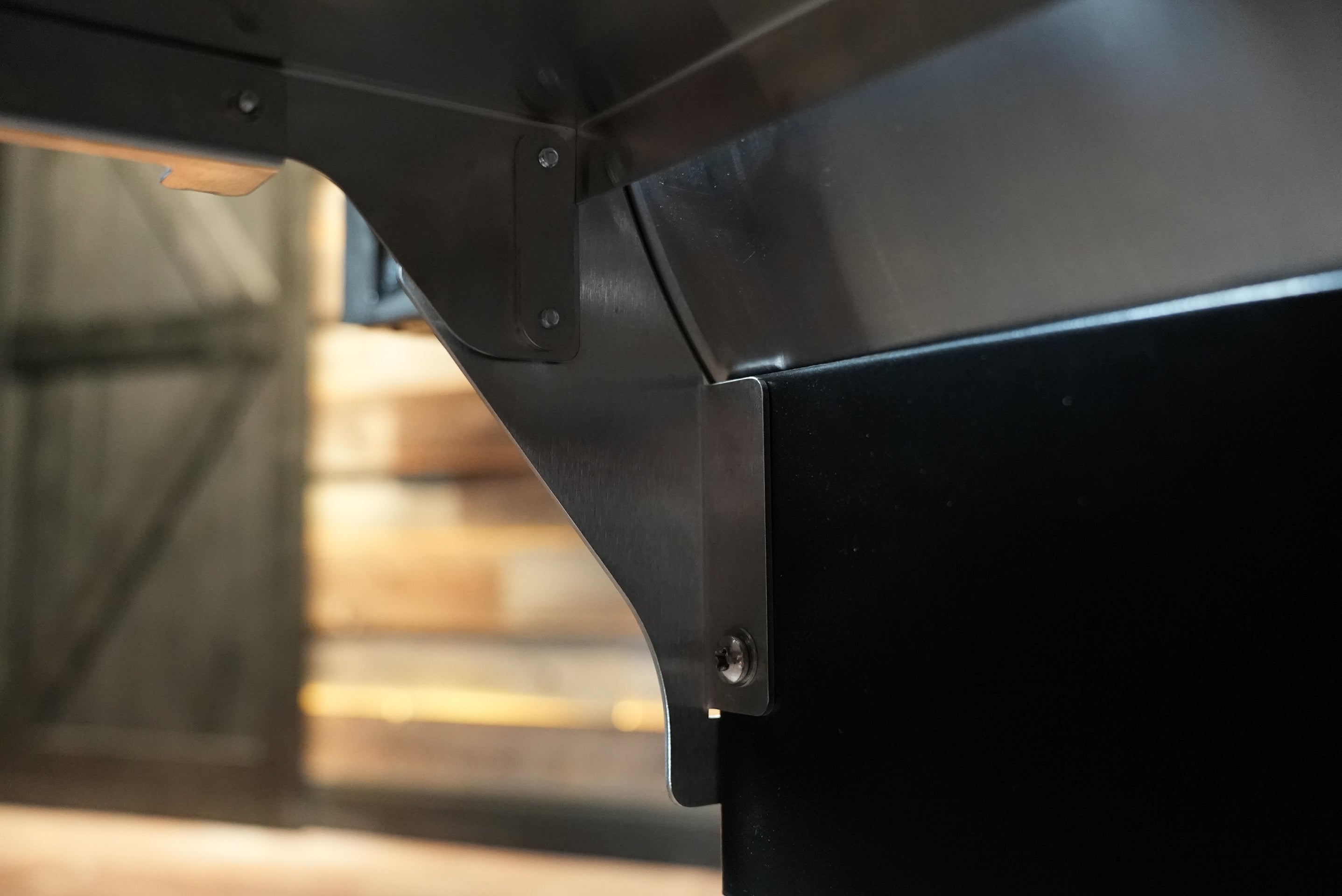 Tactical Stainless Folding Front Shelf | RecTeq RT-700 / RT-680