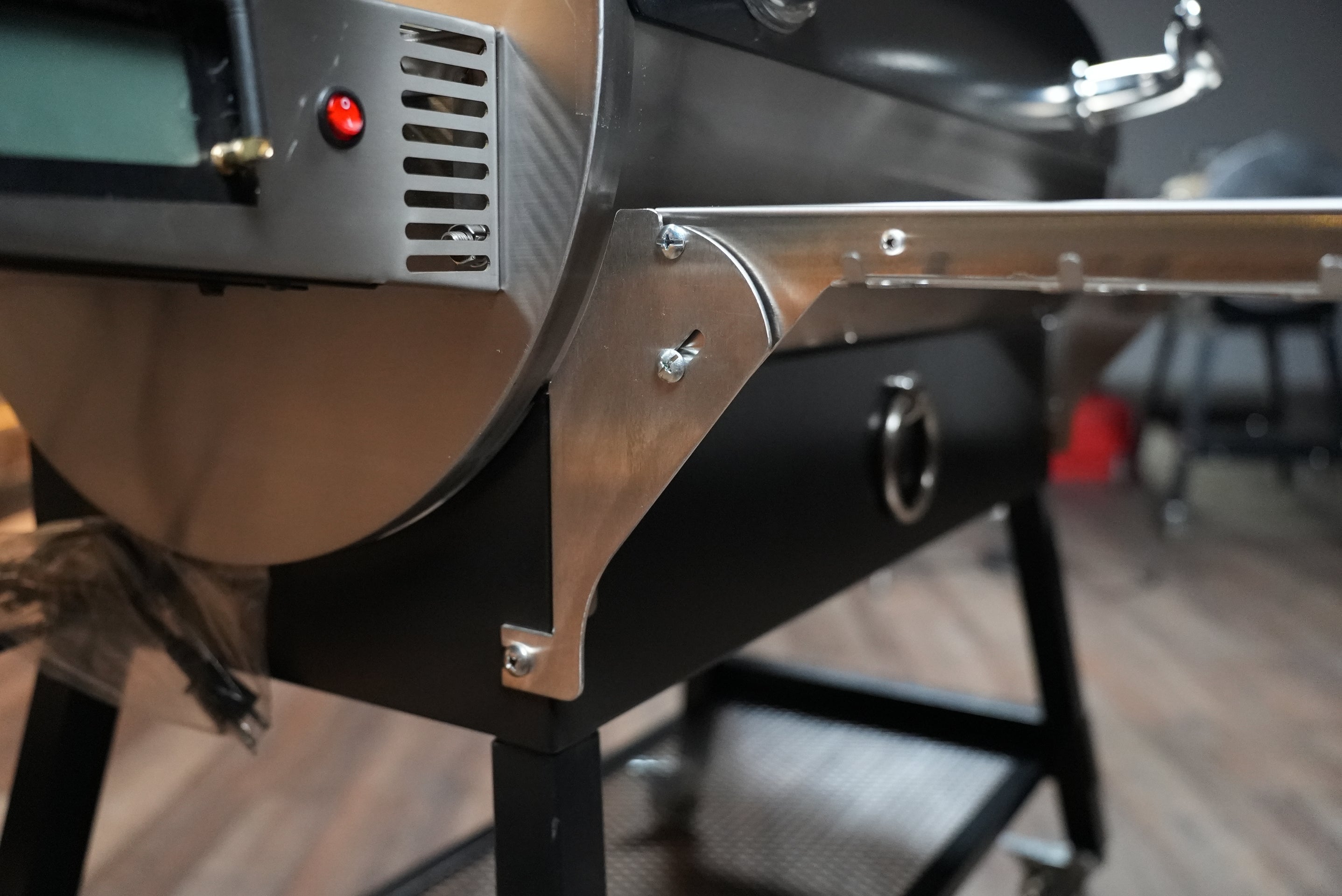 Tactical Stainless Folding Front Shelf | RecTeq RT-700 / RT-680