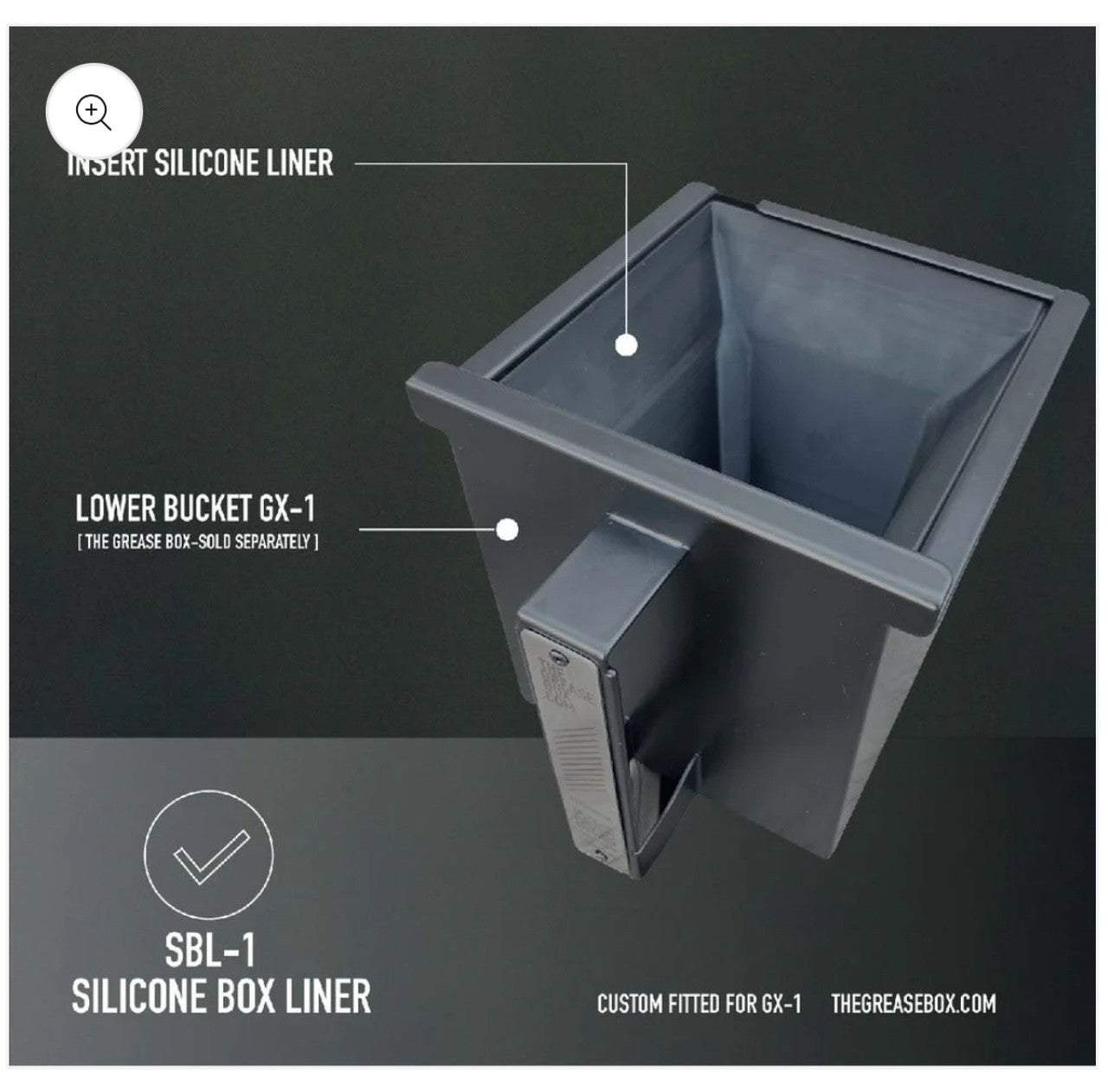 Silicone Box Liner SBL-1 (2-Pack).