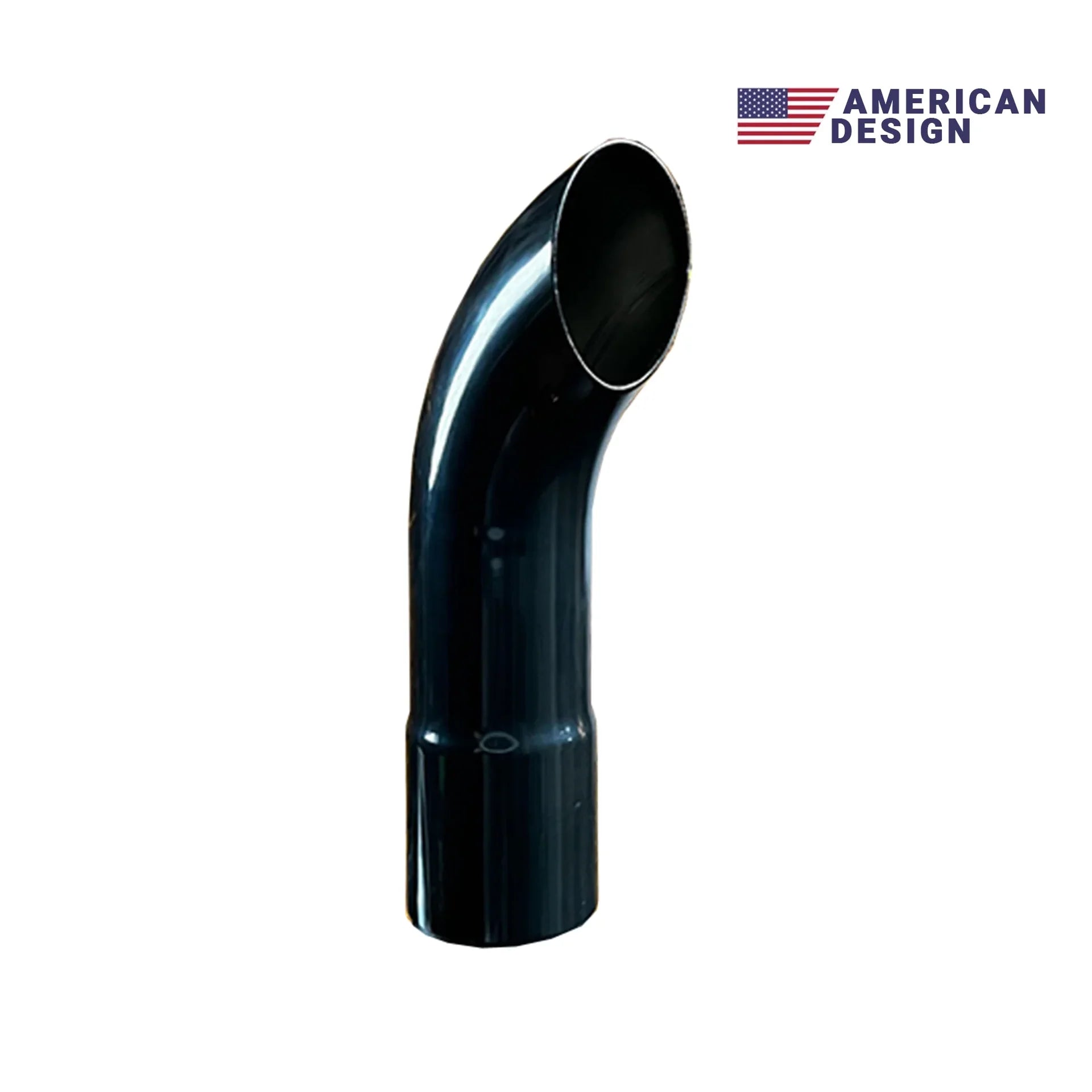 Black Pellet Grill Smoke Stack Trucker Fits Traeger, Pit Boss, Camp Chef, Recteq.