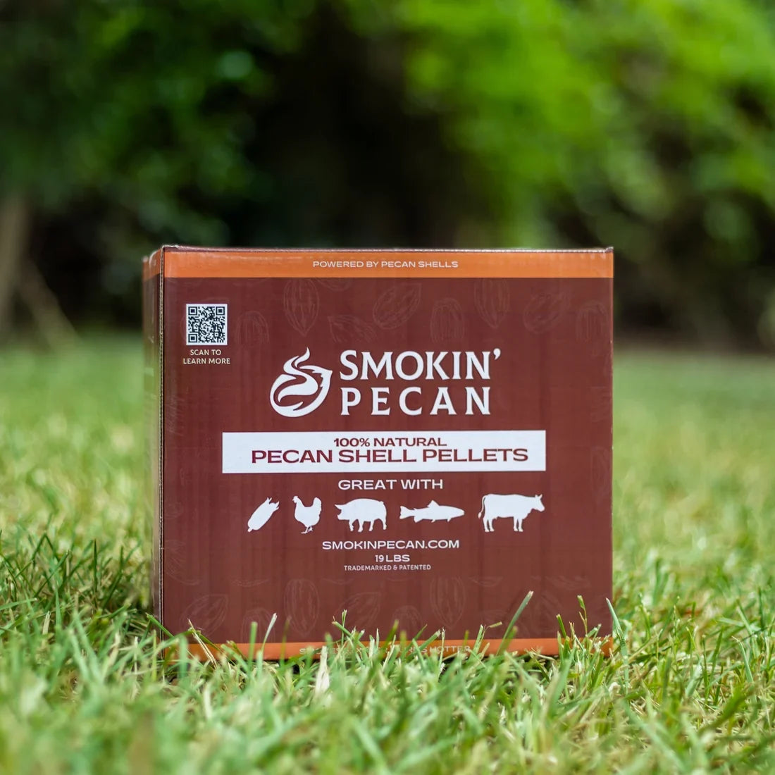 Smokin' Pecan 100% Pecan Shell BBQ Pellets | All-Natural Pellet Grill Fuel