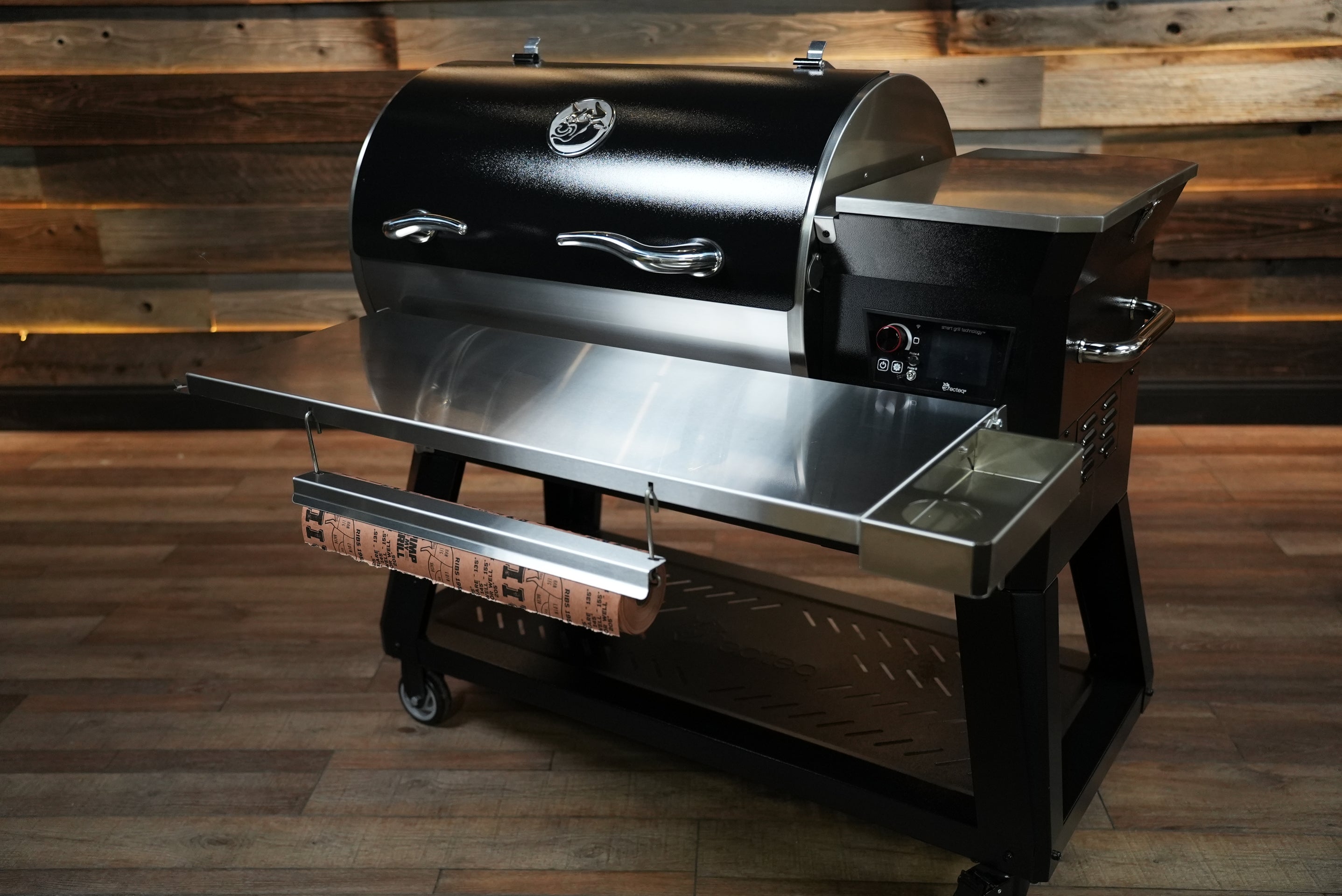 Tactical Stainless Folding Front Shelf | RecTeq RT-800 Deck Boss