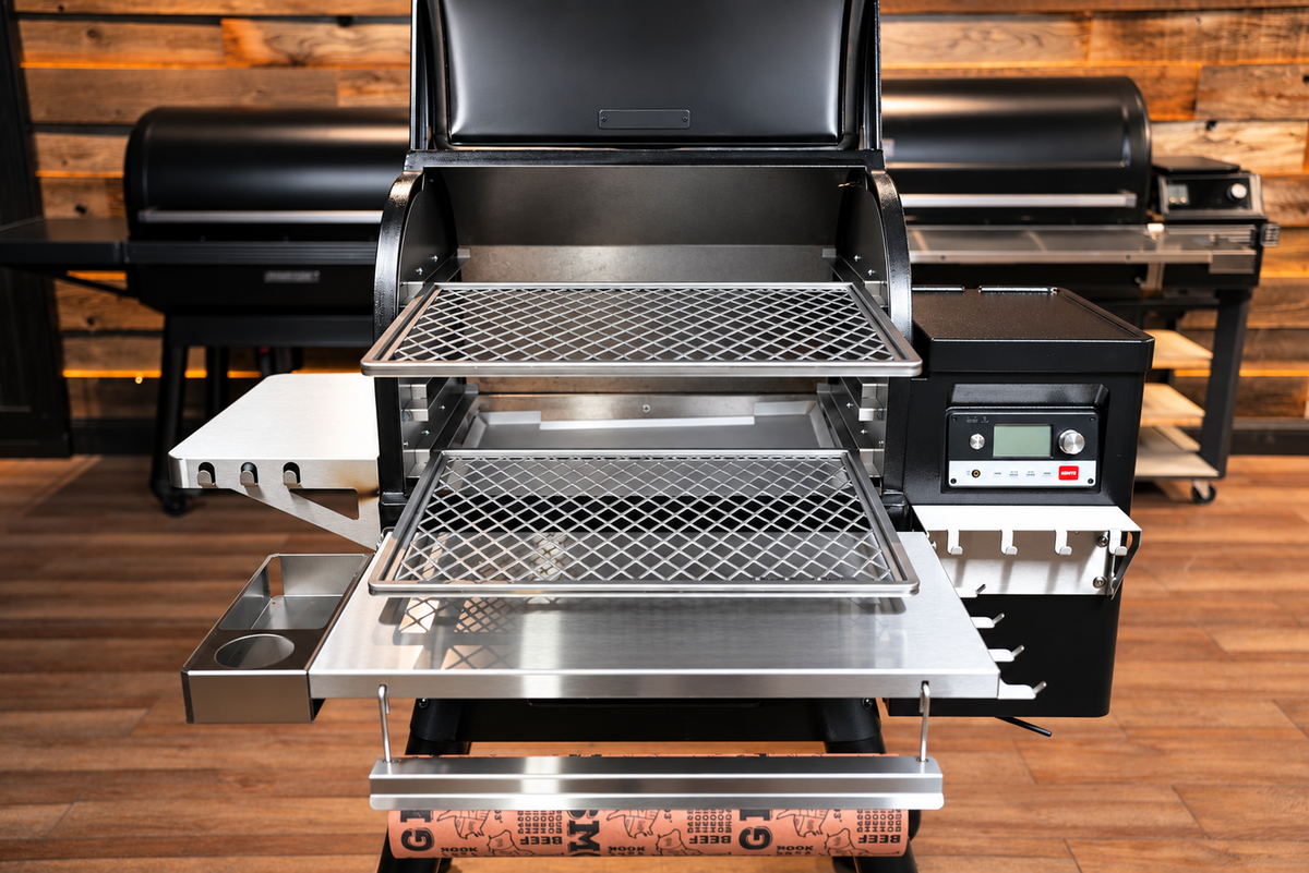 Traeger Timberline 850 | Pimp My Grill® G3 Slide-Out Rack System - 2 Racks