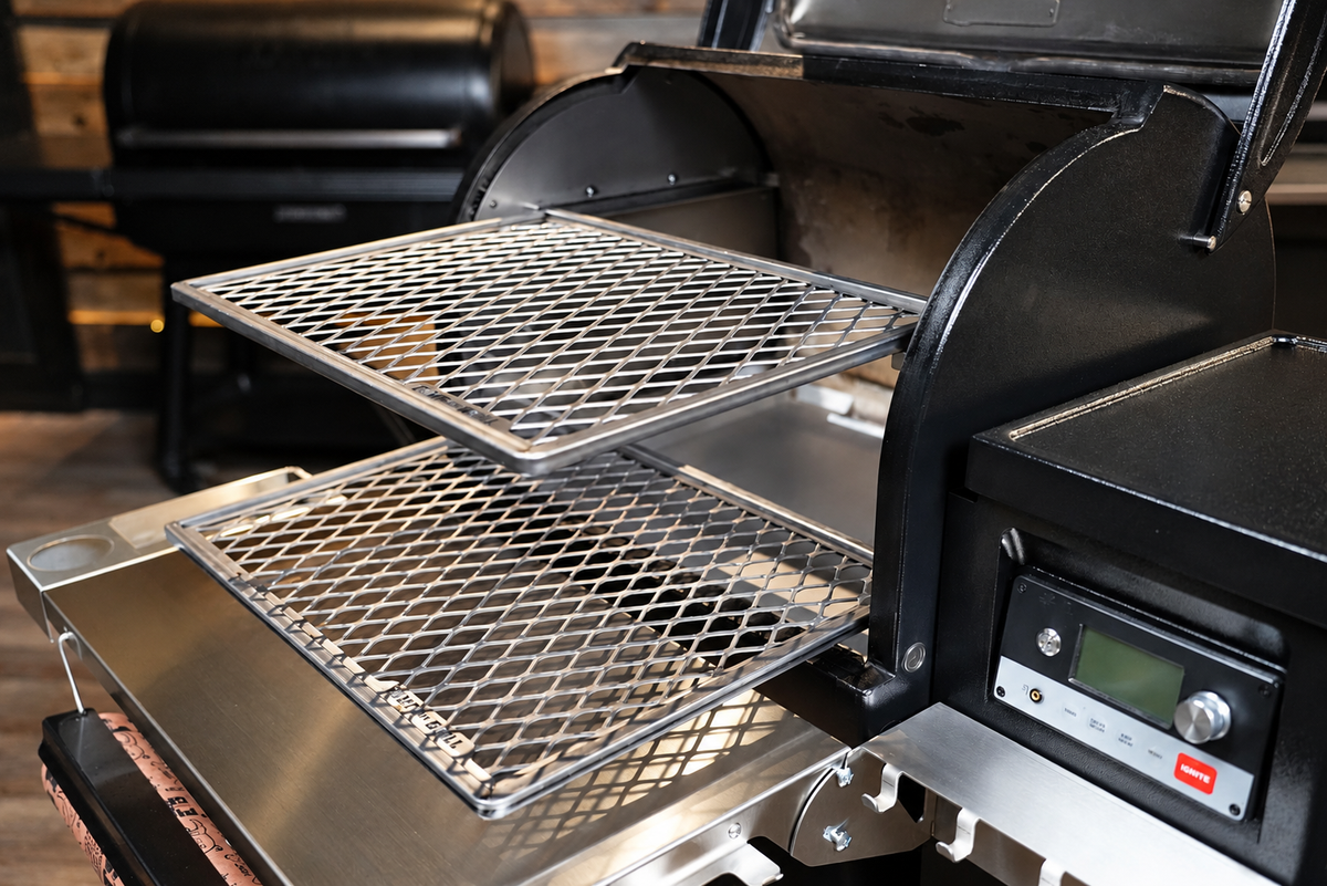 Traeger Timberline 850 | Pimp My Grill® G3 Slide-Out Rack System - 2 Racks