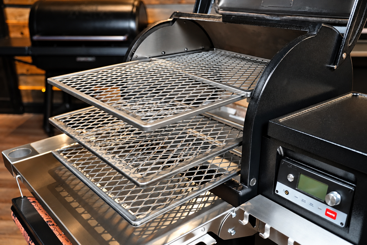 Traeger Timberline 850 | Pimp My Grill® G3 Slide-Out Rack System - 3 Racks