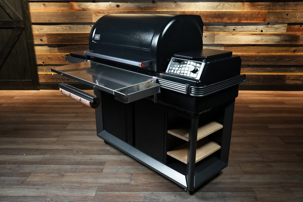 Tactical Stainless Folding Front Shelf for Traeger Timberline XL