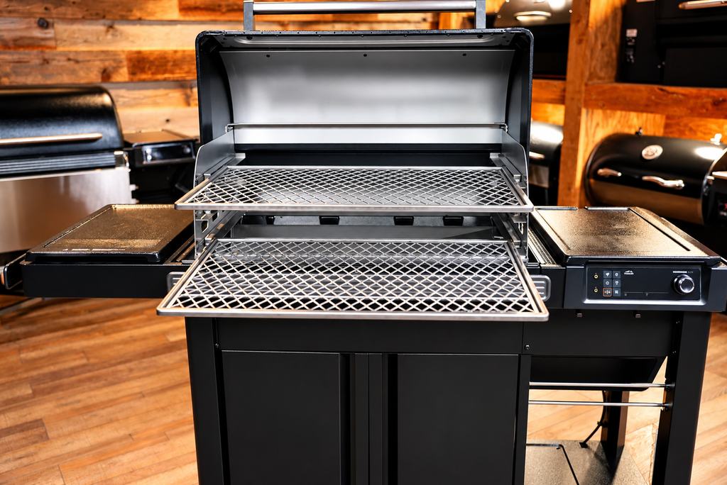 Traeger Woodridge Pro / Pro Plus / Elite | Pimp My Grill® G3 Slide-Out Rack System - 2 Racks