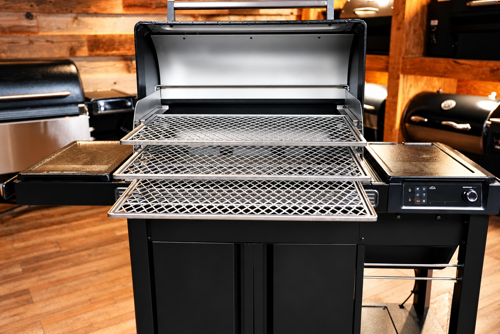 Traeger Woodridge Pro / Pro Plus / Elite | Pimp My Grill® G3 Slide-Out Rack System - 3 Racks