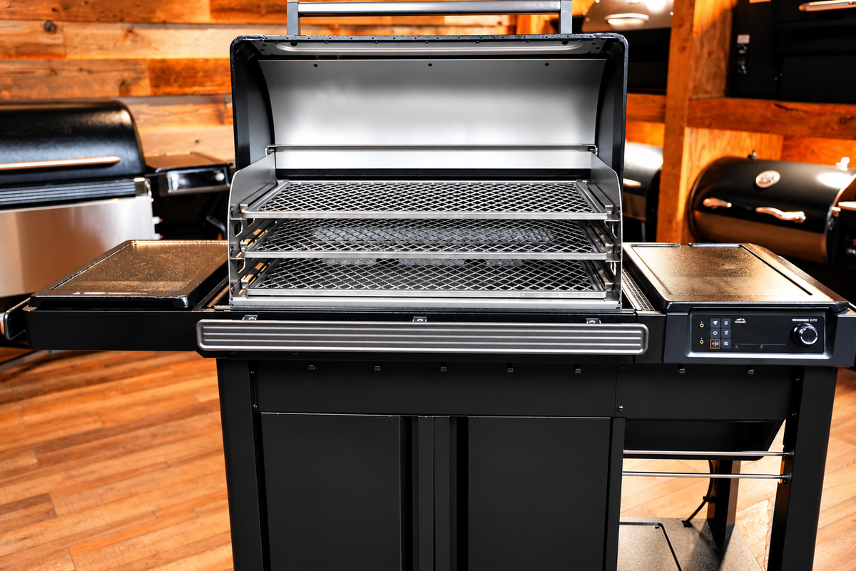 Traeger Woodridge Pro / Pro Plus / Elite | Pimp My Grill® G3 Slide-Out Rack System - 3 Racks