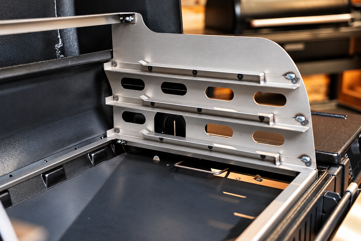 Traeger Woodridge Pro / Pro Plus / Elite | Pimp My Grill® G3 Slide-Out Rack System - 3 Racks
