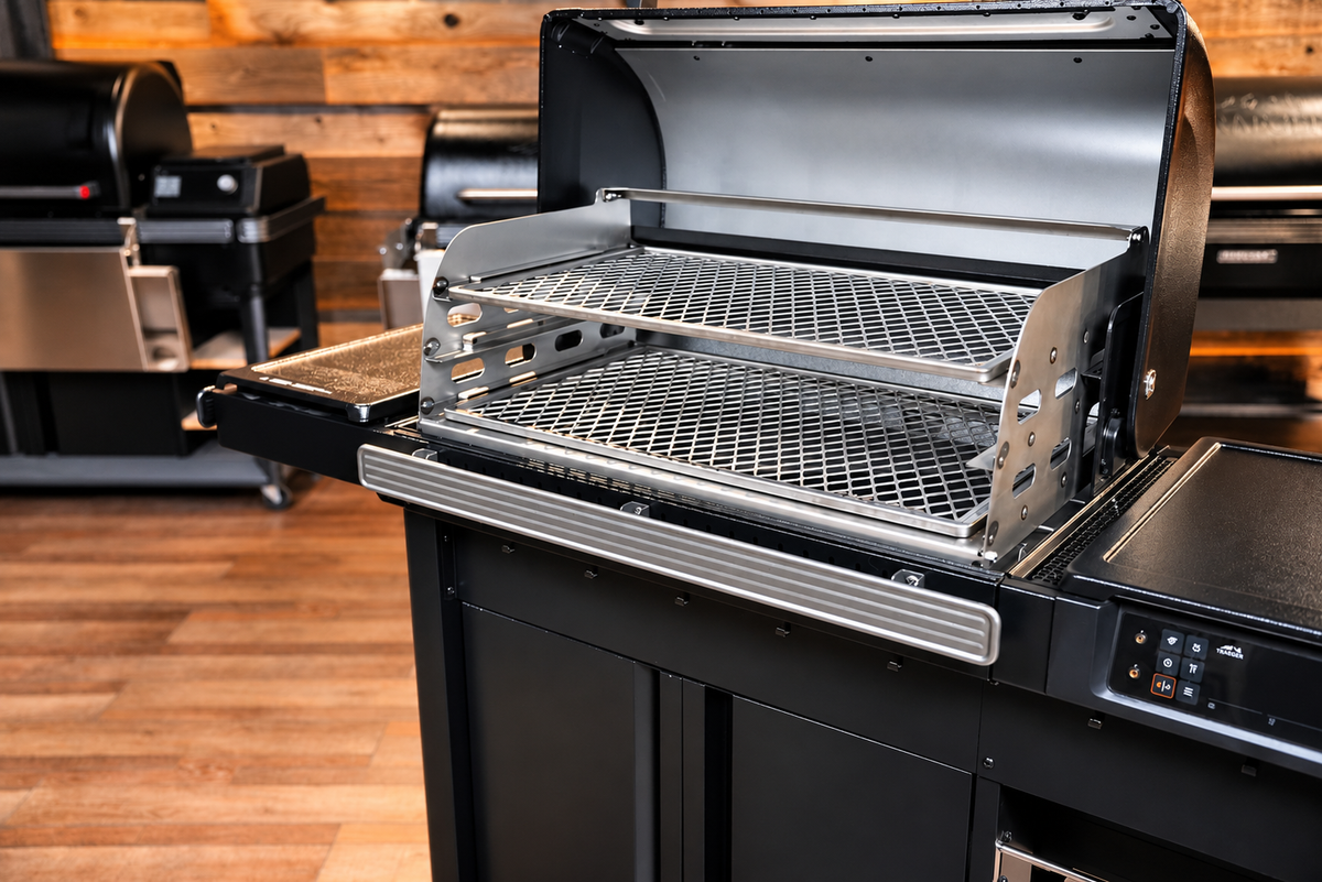 Traeger Woodridge | Pimp My Grill® G3 Slide-Out Rack System - 3 Racks