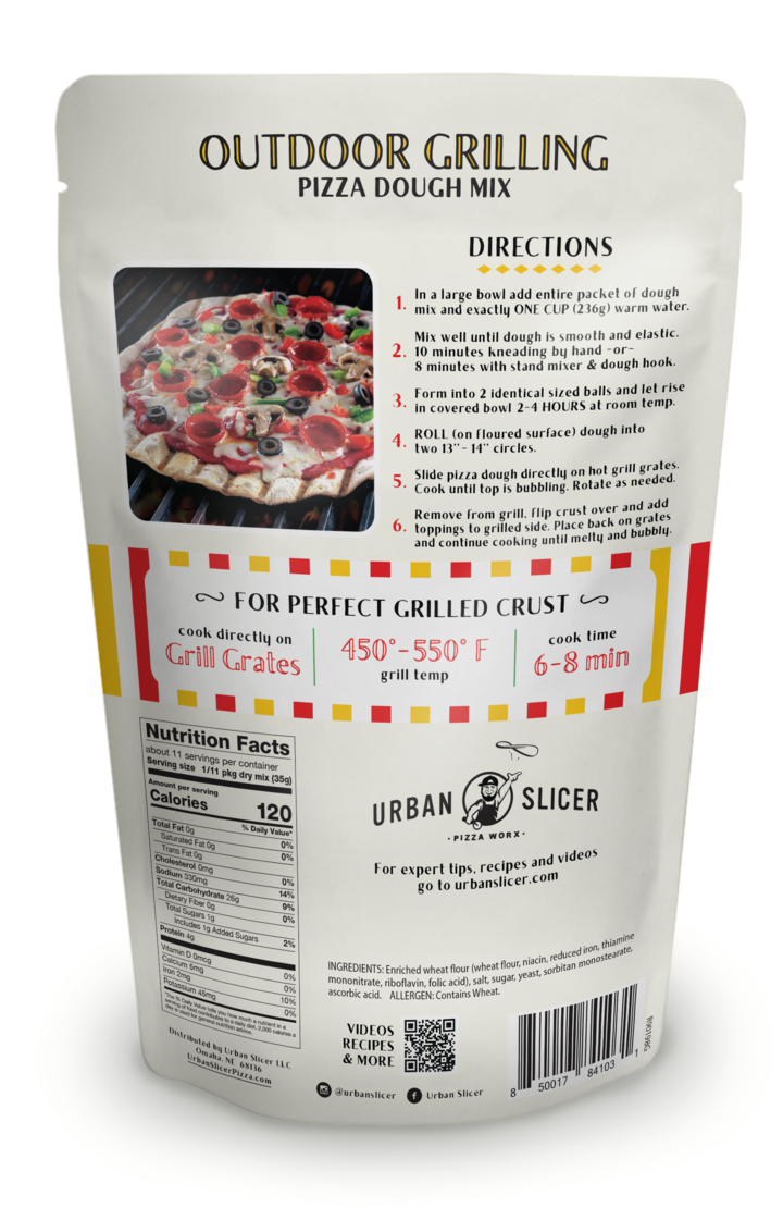 Outdoor Grilling Pizza Dough.